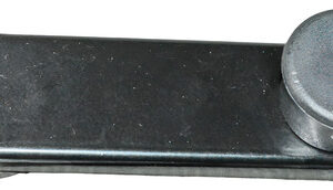 Manivela Preto Metal Uno Premio Elba. Preto