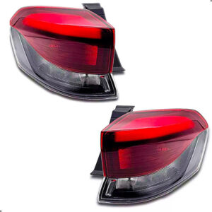 Par Sinaleira Pulse 2022 2023 2024 2025 Canto Com Led Ambos Lados Vermelho