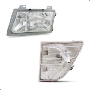 Kit Farol E Pisca Para Sprinter 1995 A 2005 Lado Esquerdo