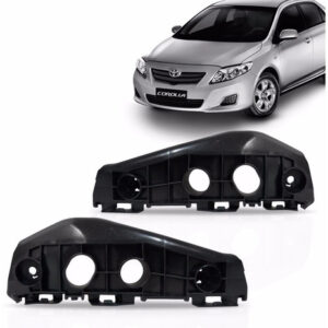 Par Guia Suporte Parachoque Corolla 2008 A 2012 Dianteiro