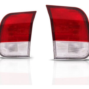 Par Lanterna Traseira Civic 1996 1997 1998 Tampa C/ Garantia Vermelho