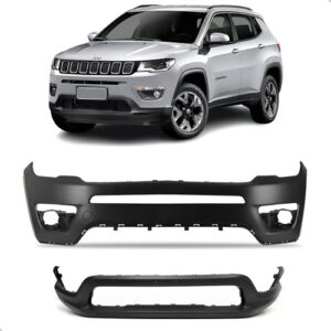 Kit Envolvente Jeep Compass 2017 A 2021 Flex C/ Spoiler Saia
