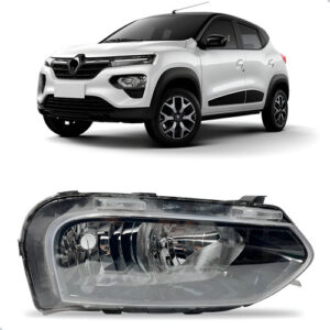 Farol Para Renault Kwid 2022 2023 Inferior 1ª Linha - Direito/passageiro