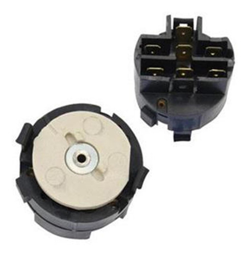 Comutador Eletrico Ignicao Partida Disco Branco Uno Premio