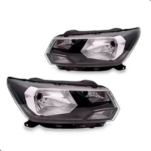 Kit Parachoque Para Gol Saveiro Voyage Gviii 2018 A 2023 Preto