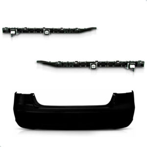 Parachoque Traseiro Civic 2001 A 2003 Com Guias 1a Linha