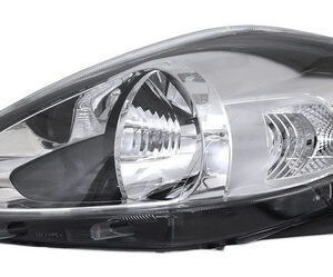 Par Farol Fiat Punto Máscara Cromada 2012 A 2017.