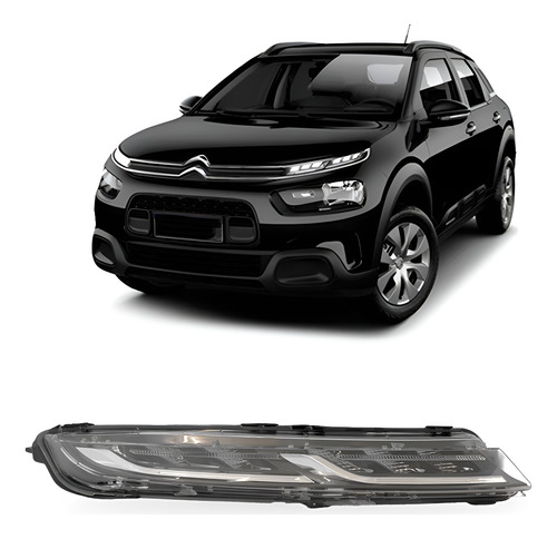 Farol C4 Cactus 19 2020 21 22 23 2024 Superior Drl 1ª Linha Esquerdo/motorista