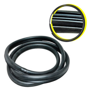 Guarnicao Janelas Laterais Fixa Direita Esquerda Chevette Preto