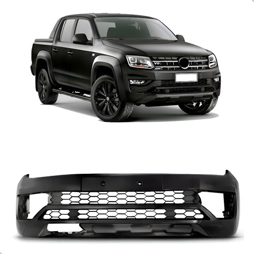 Envolvente Dianteiro Amarok 2013 A 2017 Novo Com Grade Novo Preto