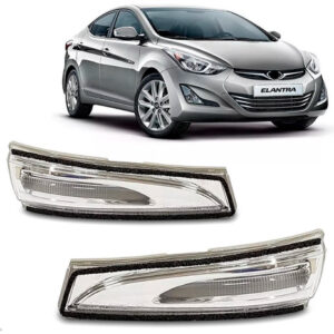 Par Pisca Retrovisor Para Hyundai Elantra 2011 Até 2016