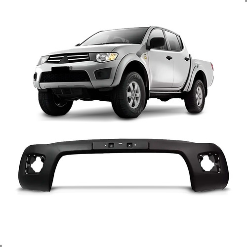 Parachoque Dianteiro Para L200 Triton 2011 2012 2013 A 2018 Preto