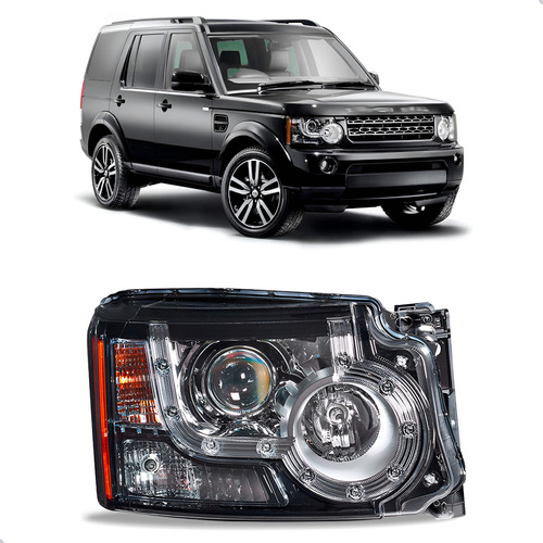 Farol Discovery 4 09 10 11 A 13 C/ Led Ds3 15 Pinos 1ª Linha - Direito/passageiro