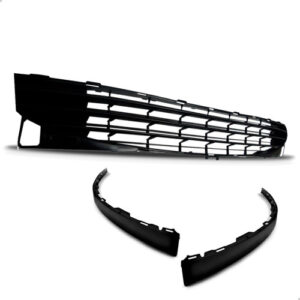 Kit Frente Parachoque Para Peugeot 307 2003 A 2005 1a Linha Preto