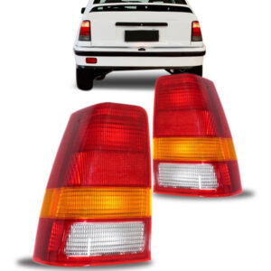 Par Lanterna Traseira Kadett 1989 91 92 93 A 1998 Tricolor
