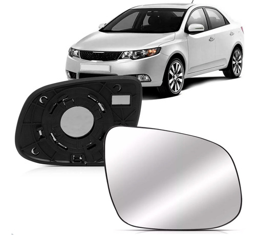 Par Lente Retrovisor Para Kia Cerato 2009 Até 2013