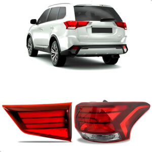 Jogo Sinaleira Outlander 16 A 2018 Canto E Tampa L. Direito Direito/passageiro Vermelho