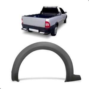 Alargador Vão De Roda Traseiro Strada Work/trek 2014 A 2019 Direito Passageiro