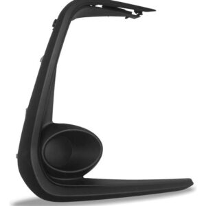 Par Moldura Lateral Parachoque Corolla 2020a 2023 Sem Furo Preto