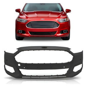 Parachoque Ford Fusion 2013 A 2016 Com Furo E Sensor Novo Preto