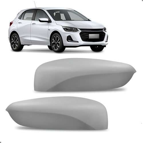 Par Capa Retrovisor Externo Para Onix 2020 2021 2022 A 2025 Ambos Lados