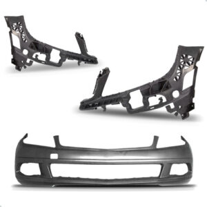 Envolvente Dianteiro Para Mercedes C180 2008 A 2011 Com Guia Preto