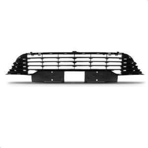 Kit Spoiler Saia Para C4 Pallas 2004 A 2011 C/ Grade Central Preto