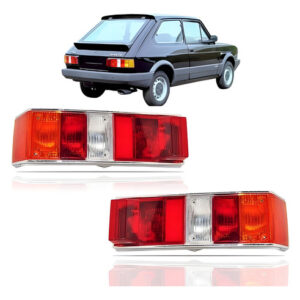 Par Sinaleira Traseira Spazio Oggi 1983 84 85 1986 Tricolor Vermelho