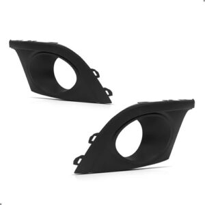 Par Moldura Milha Crossfox 2009 2010 2011 2012 2013 Preto Ambos Os Lados