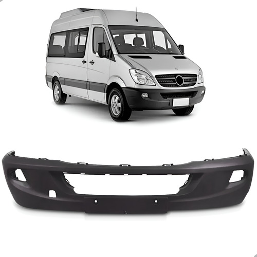 Envolvente Dianteiro Sprinter 2012 A 2016 Com Furo 1a Linha  - Preto