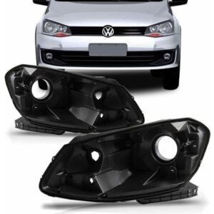 Par Carcaça De Farol Gol G6 2013 2014 2015 2016 Foco Simples