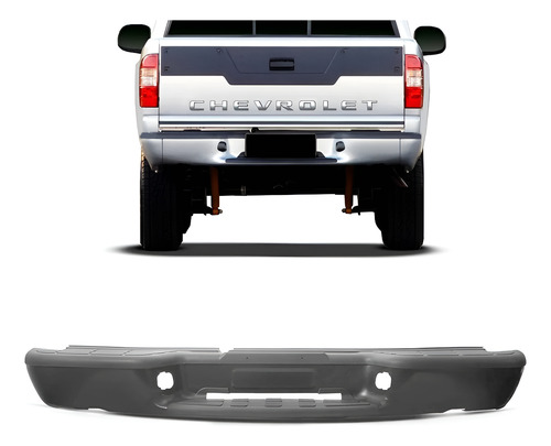 Envolvente Traseiro S10 2001 A 2011 Cinza 1a Linha