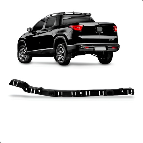 Suporte Guia Parachoque Traseiro Toro 2017 A 2025 Esquerdo