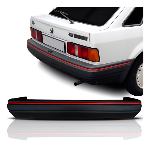 Parachoque Traseiro Escort Hobby 1989/1995 1a Linha