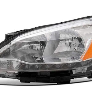 Farol Para Nissan Sentra 14 15 2016 Cromado Com Led 1ª Linha - Direito/passageiro