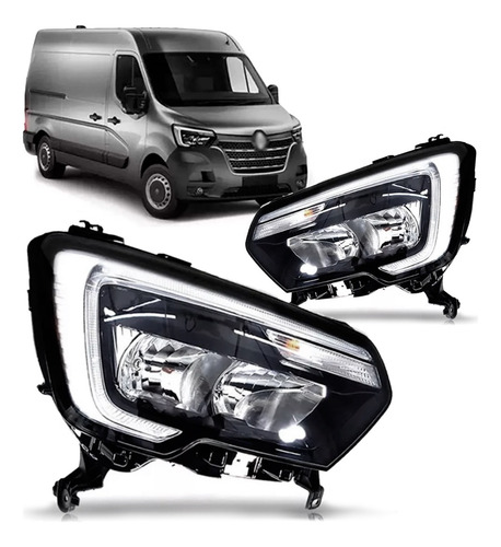 Par Farol Master 2022 A 2023 Eletrico C/ Drl