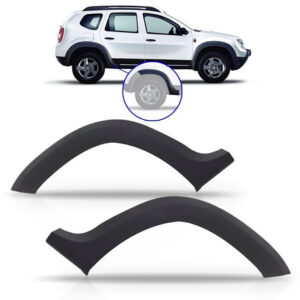 Par Moldura Traseira Parachoque Duster 2011 2012 13 14 15 16