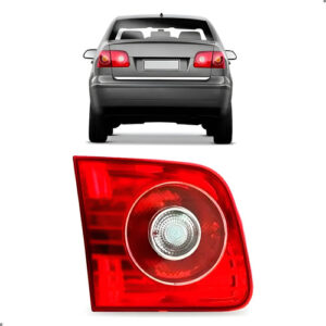 Lanterna Da Tampa Mala Para Polo Sedan 2007 A 2014 1ª Linha Esquerdo Motorista