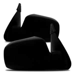 Par Retrovisor Santa Fe 07 08/12 Elétrico Preto S/ Sinaleira