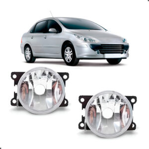 Par Farol Auxiliar Para Peugeot 307 2007 2008 2009 2010 Cristal