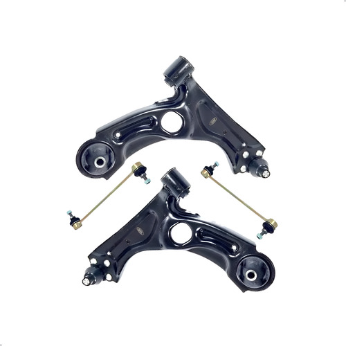 Kit Bandeja Balanca Dianteira Com Bieleta Cobalt Spin Onix Preto