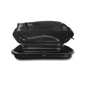 Kit Travessa Jeep Renegade Preto + Bau 510 Litros Maleiro Preta