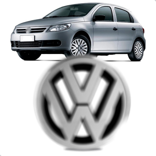 Emblema Grade Vw Gol 2009 2010 2011 2012 G5 Cromado
