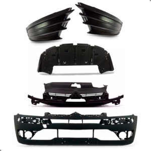 Envolvente Dianteiro Para C4 Pallas 2008 A 2014 1a Linha  Preto