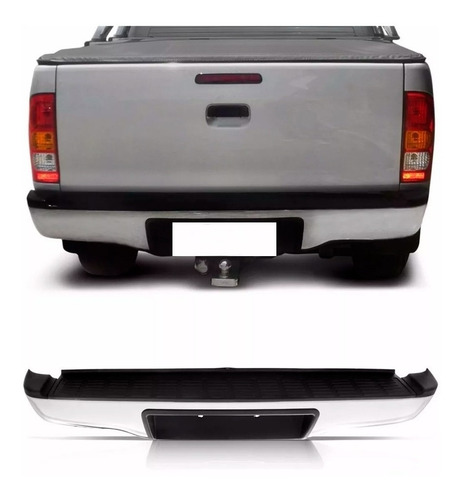 Envolvente Traseiro Hilux Srv 2005 A 2013 Cromado Completo