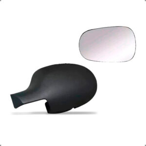Kit Capa E Lente De Retrovisor Clio 1999 A 2011 Esquerdo Esquerdo