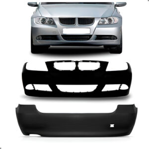 Kit Envolvente Bmw Serie 3 320 328 2006 A 2009 S/furo Sensor Preto