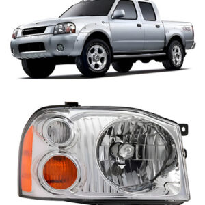 Farol Frontier 03 04 05 2006 07 Cromado Pisca Ambar 1ª Linha - Esquerdo/motorista