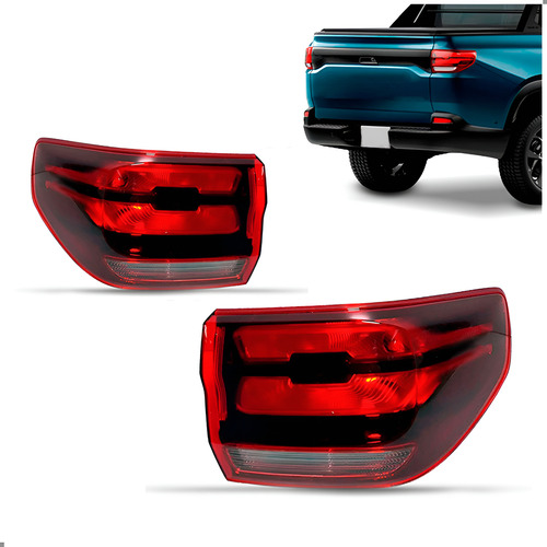 Par Lanterna Traseira Para Montana 2023 2024 2025 Ambos Lados