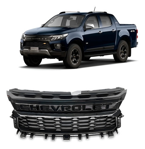Grade S10 Trailblazer High Lt Ltz 2021 2022 2023 1a Linha Preto